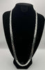 925 silver 48.5g *BRAND NEW* curb style boxed 28''