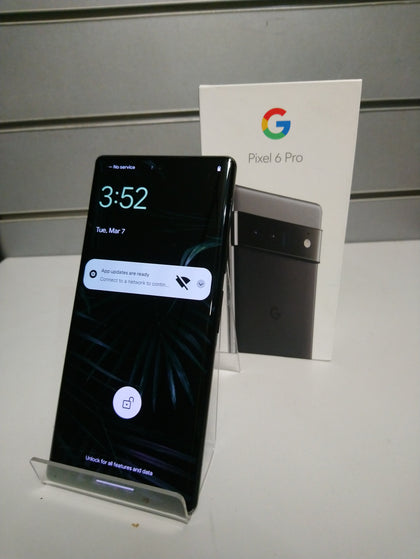 Google Pixel 6 Pro 128GB - Stormy Black - Unlocked