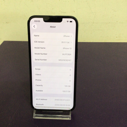 Apple iPhone 13 128GB Midnight Unlocked