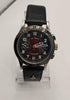 DX  Poljot International 3133 Russian Chronograph Mechanical Men's Watch - Red and Black Dial - Boxed