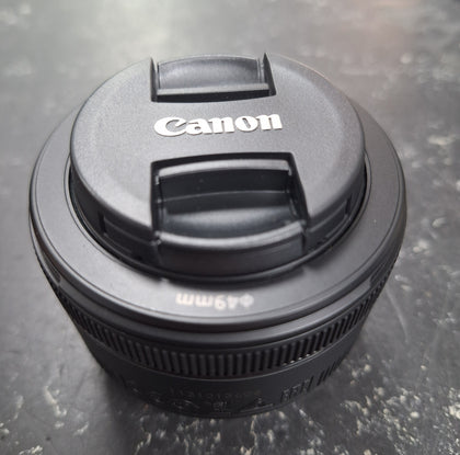 Canon EF 50mm f/1.8 STM Black Lens