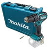Makita DHP485 18V LXT Lithium Ion Brushless Combi Hammer Drill With Case and Charger and 1 Battery