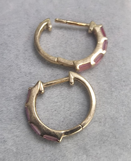 9ct Sapphire Earrings