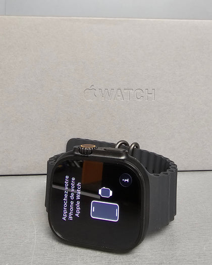 APPLE Watch Ultra 3 Cellular - 49 mm Black Titanium Case with Black Ocean Band