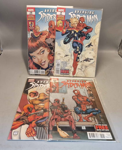 Avenging Spider man (NOT COMPLETE) 22 Comic It Total With Annual Missing #1 & #11