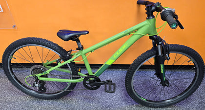 ***Collection Only*** Cube Acid 240 24 Inch Junior Mountain Bike. Front Suspension. Green.