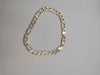 9k Gold Bracelet 8" Length 9.2G Hallmarked(375) and Tested