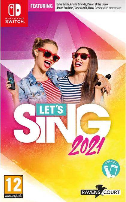 Let's Sing 2021 With Microphone - Collection Only