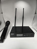 Shure QLXD4 Wireless Receiver with Shure KSM8 microphone