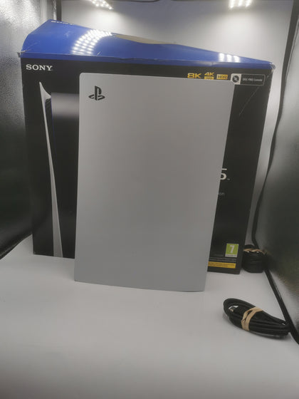 PlayStation 5 Console digital edition 825GB-White Boxed no controller