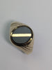 9ct Gold Onyx Ring - Size T