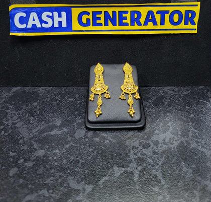 22ct Gold Earrings 8.3g