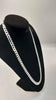 925 Sterling Silver Curb Chain Necklace - 73.6 Grams - 28" Long *BRAND NEW*