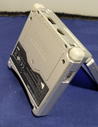 Game Boy Advance SP AGS-001 Console, Cool Silver