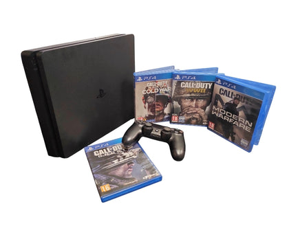 Sony PlayStation 4 Slim 500GB Call of Duty Bundle**Unboxed**