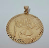 9 Carat Gold Saint Christopher Pendant