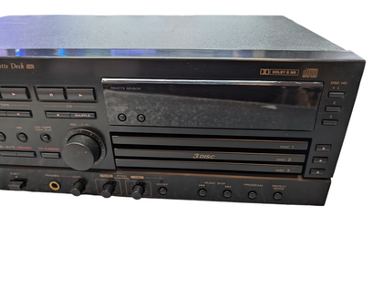 TEAC AD600 TAPE DECK WITH TRIPLE CD BUILT IN PRESTON STORE