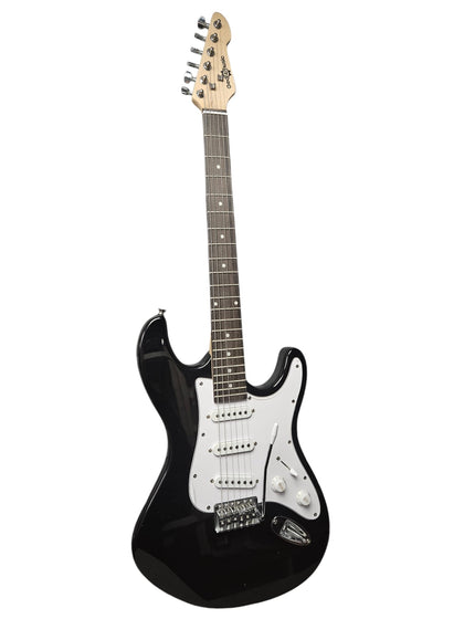 Gear4music Electric Guitar In Black