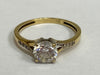 9CT GOLD RING LEIGH STORE