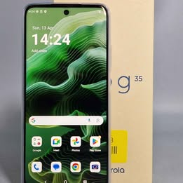 Motorola G35 5G (4GB + 128GB) Leaf Green, Unlocked B