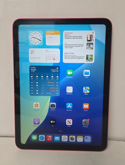 Apple iPad 10th Gen 64GB Pink - Wi-Fi