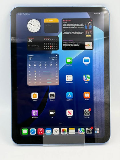 APPLE IPAD A16 (A3356), 11”, 256GB, SILVER, UNLOCKED, BOXED