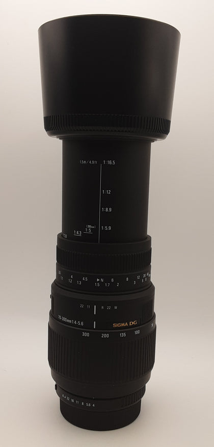 Sigma Lens 70 - 300MM