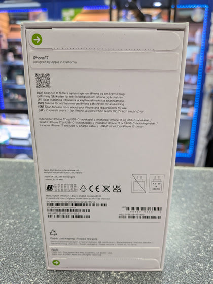 New Apple iPhone 17 256gb Smart Mobile Phone