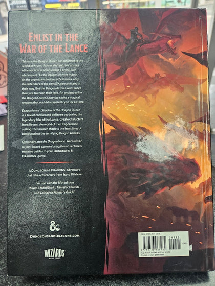 Dungeons and Dragons: Dragonlance Shadow of the Dragon Queen