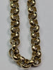 9ct Gold Belcher Chain 17"