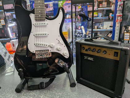 3rd Ave Electric Guitar With Amp