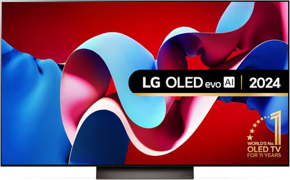 *Xmas Deals* LG evo OLED55C44LA 55-Inch 4K UHD Smart TV (α9 AI Processor Gen7, Dolby Atmos, Freeview Play and Amazon Alexa, 120Hz) *Collection Only*