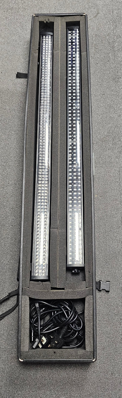 1 X RGB Spectra Batten (LED Display, Black Case) + 1 X Unbranded led batten light