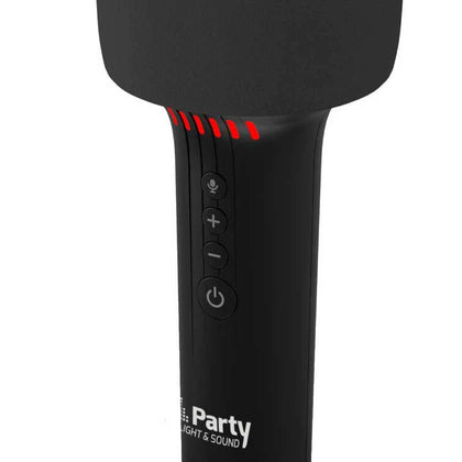 Ibiza Light KAMIC-STAR Microphone with Bluetooth Speaker