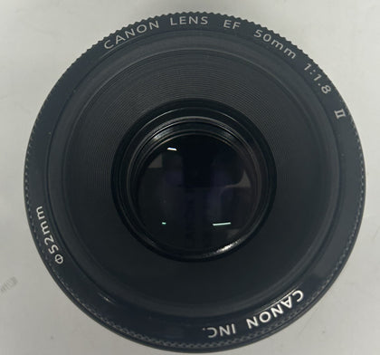 Used Canon EF 50mm f/1.8 II Lens