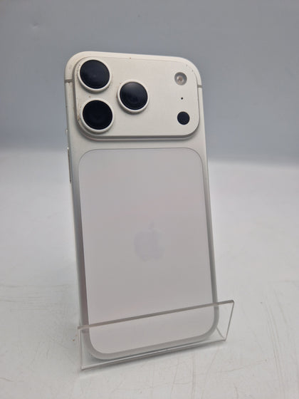 Apple iPhone 17 Pro 256GB white smartphone unlocked unboxed (100% batt health)