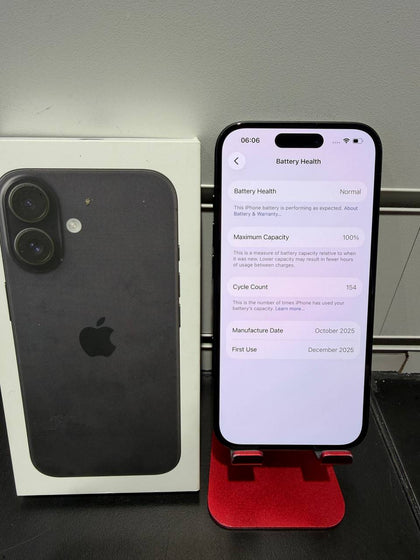 Apple iPhone 16 128GB Black, Unlocked