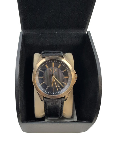 Armani Exchange Watch GR 27083 Leather Strap