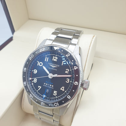 Longines Zulu Time 42mm Blue Automatic Watch 2023 Model.