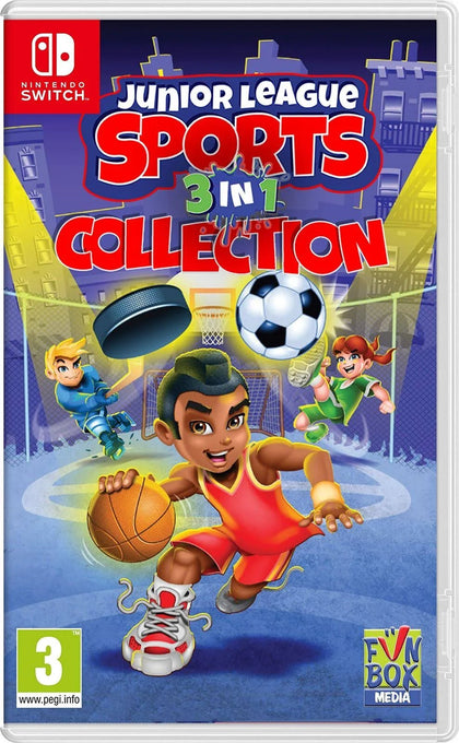 Junior League Sports - 3 in 1 Collection - Nintendo Switch