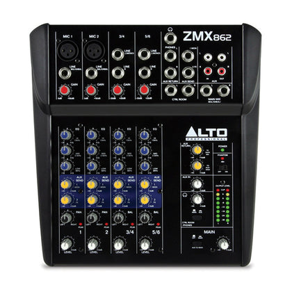 Alto ZEPHYR ZMX862 6-Channel Compact Mixer