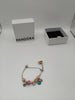 Pandora Bracelet With 8 charms Hallmarked and Tested (Pandora ALE)