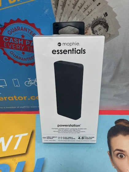 Mophie Essentials Powerstation 20K 20000 mAh Black.