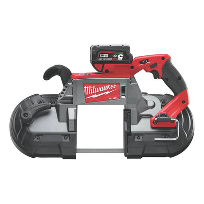 Milwaukee M18 CBS125-502C Fuel Deep Cut Bandsaw 18V 2 x 5.0Ah Li-Ion
