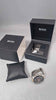 AX HUGO BOSS 1513757 Hero Sports Gold Silver Band Black Dial Men's Watch *BOXED*