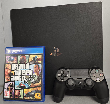 Sony Playstation 4 Pro Console, 1TB Black, ***Unboxed, Bundle***