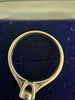 9ct Gold Ring (Size P) Apx 2.2g