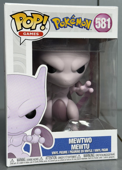 ** Collection Only ** Funko Pop! Games Pokemon Mewtwo #581