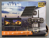 Ultra HD PTZ Solar Security Camera Outdoor, Three-Lens Solar Powered, Black ** Boxed **