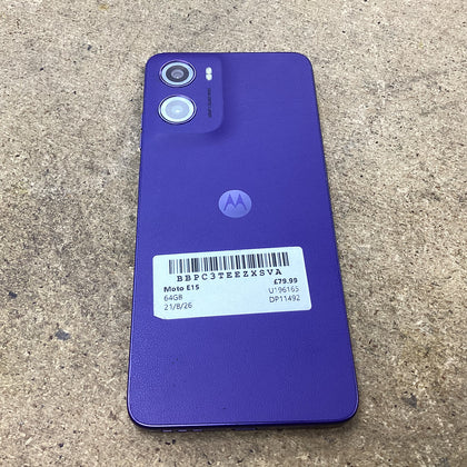 Motorola Moto e15 e15